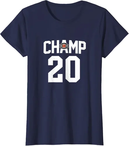 Vista 10 de 2020 H2H Fantasy Basketball Champion Camiseta Negro