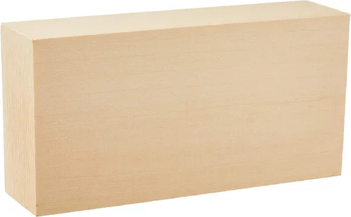 Vista 4 de Walnut Hollow Bloque de tallado de tilo, 1.75x3.5x10, no aplica