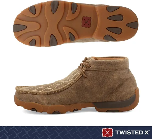 Vista 2 de Twisted X Botines Chukka Driving Moc para hombre