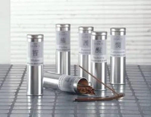 Vista 2 de Recipiente individual de incienso y soporte "Zen Scents" (WISDOM)