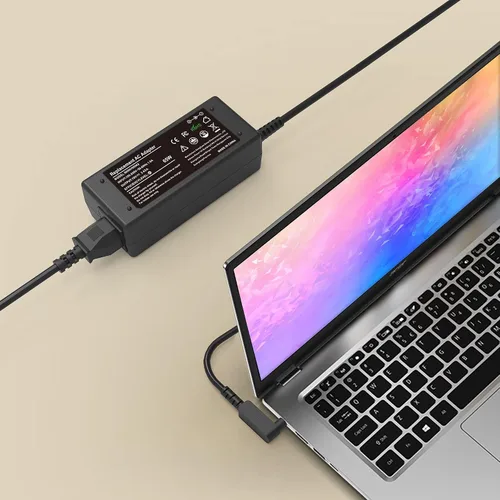Vista 7 de Adaptador de CA de 19V 3.42A 65W Cargador para portátil Acer Chromebook 11 13 14 15 R11 CB3 CB5 C740 C720 C720p C738T C731 CB3-532 CB3-131 CB3-531
