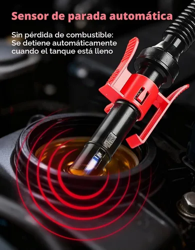 Vista 3 de KEMIMOTO Bomba de transferencia de combustible recargable con batería