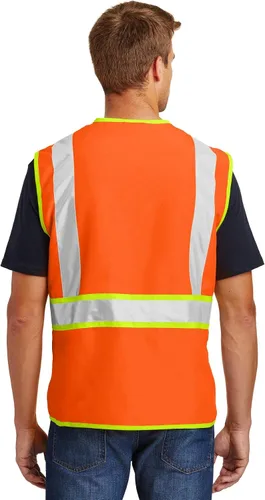 Vista 3 de CornerStone Seguridad de doble color 107 Clase 2 para hombre