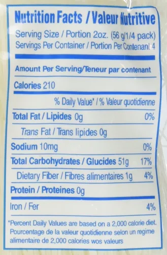 Vista 3 de Paquete de 2 fideos de arroz Bihon de Excellent Rice Stick (8 oz/227 gramos)