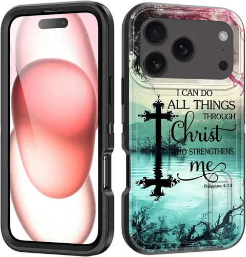 Vista 42 de Funda para iPhone Air con soporte integrado, a prueba de golpes, polvo y caídas, 3 capas, grado militar, funda protectora para iPhone Air de 6.5