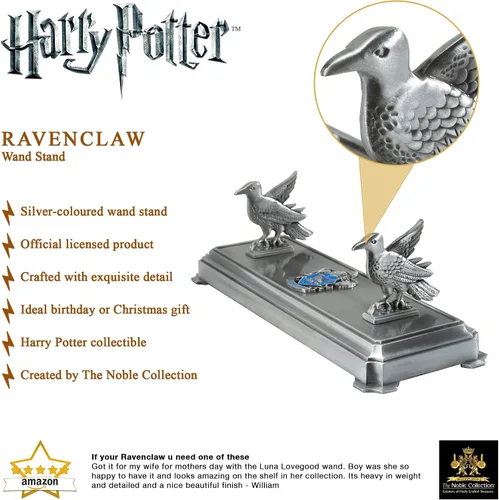 Vista 3 de The Noble Collection Harry Potter Ravenclaw House - Soporte para varita