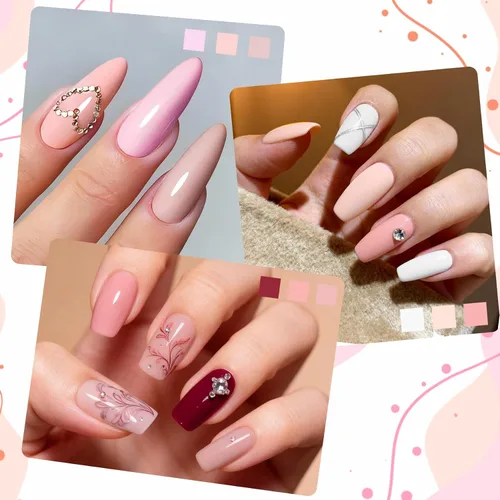 Vista 2 de Kit de polvo acrílico de 16 colores - para extensiones francesas de uñas DIY y arte 3D, no se necesita lámpara, sin amarillamiento, calidad de salón