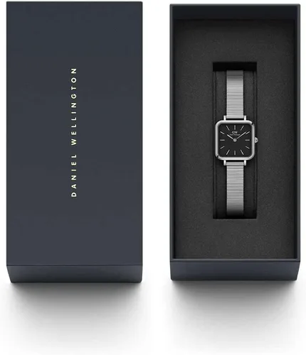 Vista 5 de Daniel Wellington Quadro Studio - Reloj cuadrado de ley, pulsera de malla