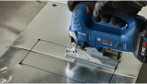 Vista 6 de BOSCH GST18V-50N 18V Sierra de calar con mango superior sin escobillas (herramienta desnuda)