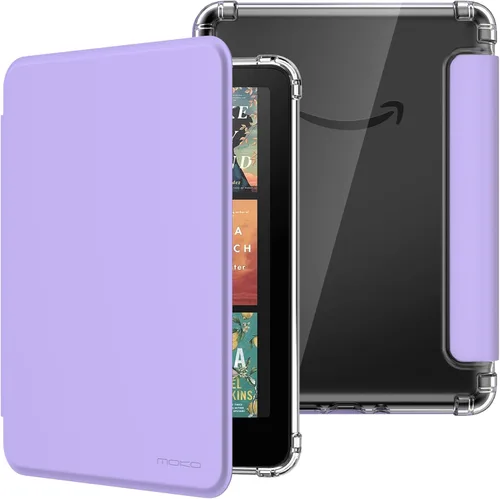 Vista 8 de MoKo Funda para Kindle Paperwhite de 6.8" 11ª generación 2021 y Kindle Paperwhite Signature Edition, ultra transparente, suave, flexible
