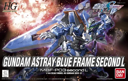 Vista 6 de Gundam Astray, escala 1/144 de Bandai #57