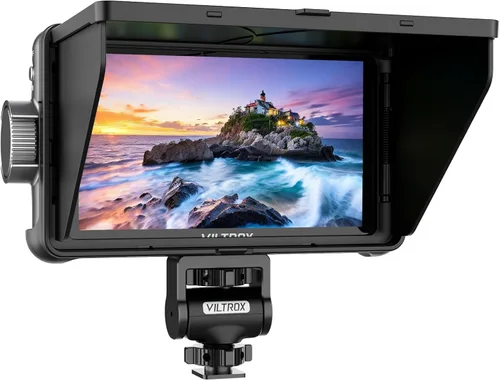 Vista 8 de VILTROX Monitor de campo de cámara de 7 pulgadas, monitor de cámara táctil de 2800 liendres, monitoreo de video Full HD de 1920 x 1080, Lut 3D