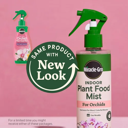 Vista 2 de Miracle-Gro - Rocío de alimentos para plantas de interior para orquídeas, 8 onzas líquidas (paquete de 2) Alimento vegetal de orquídeas Niebla
