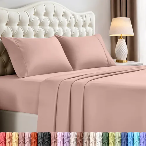 Vista 79 de Utopia Bedding - Juego de sábanas de microfibra cepillada, resistente al encogimiento y a la decoloración, de fácil cuidado, 3 piezas, tamaño Beige