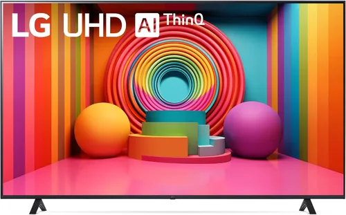 Vista 24 de LG Clase de 43 pulgadas Serie UT75 TV Inteligente LED 4K Procesador Pantalla Plana con Tecnología de IA con Alexa Incorporado (43UT7590PUA, 2024)