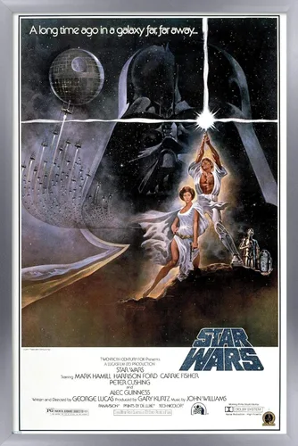 Vista 6 de Trends International 24X36 Star Wars: A New Hope - Póster de pared original de una hoja, 24" x 36", versión sin marco