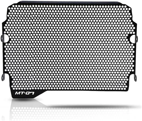 Vista 7 de Radiator Grille Guard Motorcycle Accessories CNC for Yam&aha FZ07 FZ 07 FZ-07 2018 2019 2020 2021 CNC Aluminum Radiator Grille Guard Cover FZ07