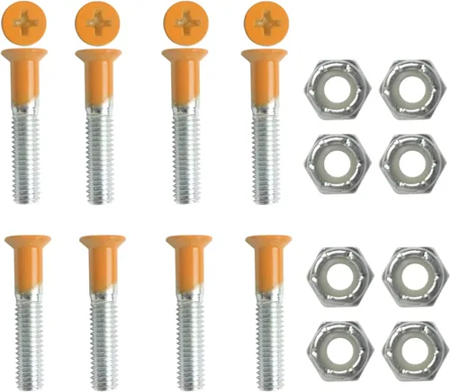 Vista 8 de Dimebag Hardware Montaje Monopatín Tuercas y Pernos 1" Phillips - Monopatín Truck Hardware - Muchos Colores Púrpura