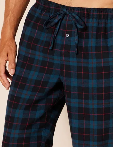 Vista 4 de Tienda Essentials - Pantalón de pijama de franela para hombre (disponible en tallas grandes y para hombre altos)