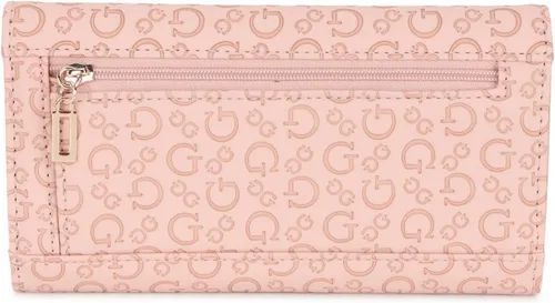 Vista 3 de GUESS Fábrica Bowie Debossed Logo Slim Clutch Wallet