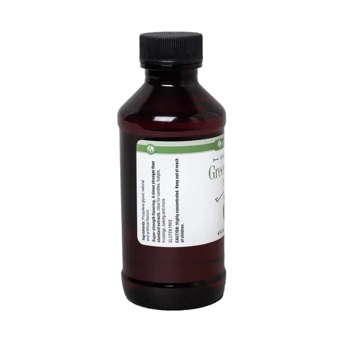 Vista 2 de LorAnn Sabor SS de manzana verde, botella de 4 onzas