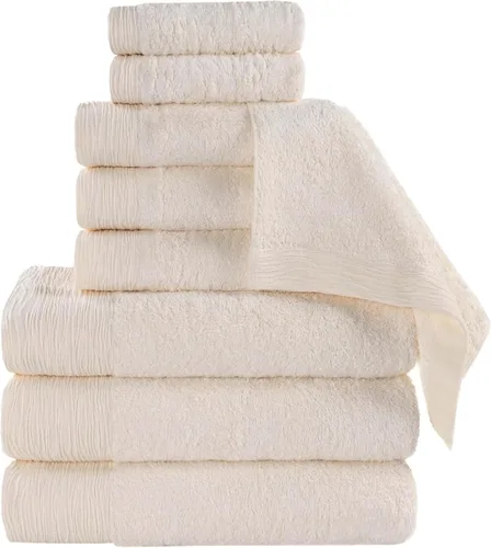 Vista 41 de Superior Rayon - Juego de toallas de 12 piezas de mezcla de bambú, de secado rápido, artículos esenciales para el baño, ducha, spa, toallas