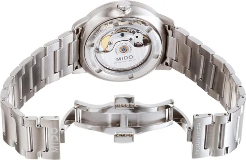 Vista 3 de Mido Commander Chronometer - Reloj automático suizo para Hombre - Esfera negra - Caja de 1.575 in - M0214311105100, Negro -, Reloj automático