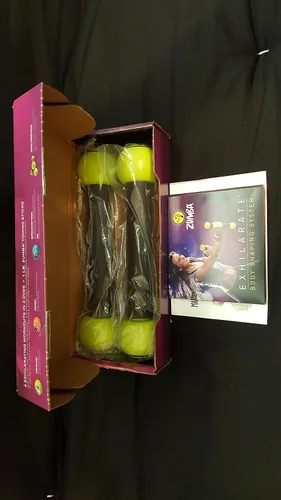 Vista 2 de Zumba Fitness Exhilarate Body Shaping System DVD Set + varillas de tonificación