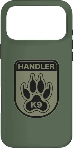 Vista 22 de K9 Handler (parche tenue) Funda para iPhone 16