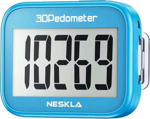 Vista 12 de 3D Pedometer for Walking, Simple Step Counter with Large Digital Display, Step Tracker with Removable Clip Lanyard, Accurately Track Steps for Men