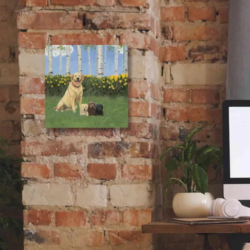 Vista 5 de Epic Graffiti 'Proud Mom' de James Wiens, arte de pared en lienzo, 12 x 12 pulgadas