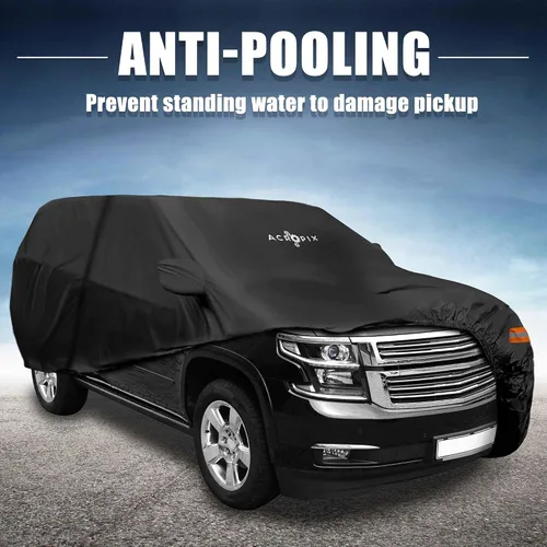 Vista 6 de ACROPIX Funda resistente para automóvil Chevrolet Tahoe de 4 puertas SUV 2007-2020, impermeable, resistente a los rayos UV, protección para todo