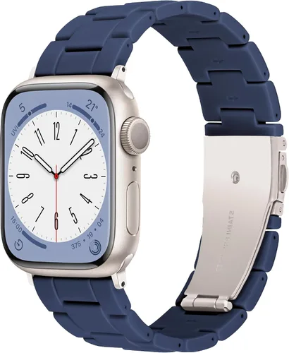 Vista 17 de Bandas para Apple Watch Light House - Correas de resina ligera de moda para iWatch para mujeres y hombres 38mm/40mm/41mm/42mm (Series 11 10)