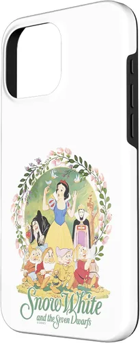 Vista 42 de Disney Blancanieves & The Seven Dwarfs Floral Portrait Case para iPhone 17