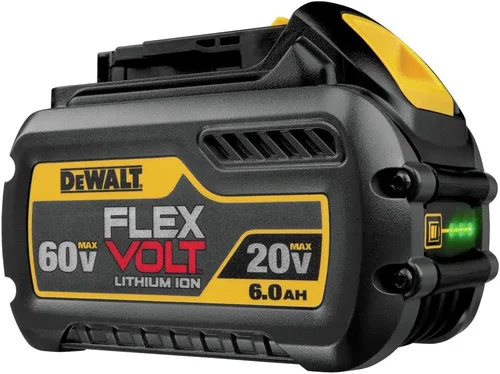 Vista 7 de DEWALT FLEXVOLT 20V/60V MAX Batería de Iones de Litio, 6.0-Ah (DCB606)