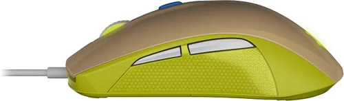 Vista 2 de SteelSeries Rival 100 ratón óptico para juegos color verde