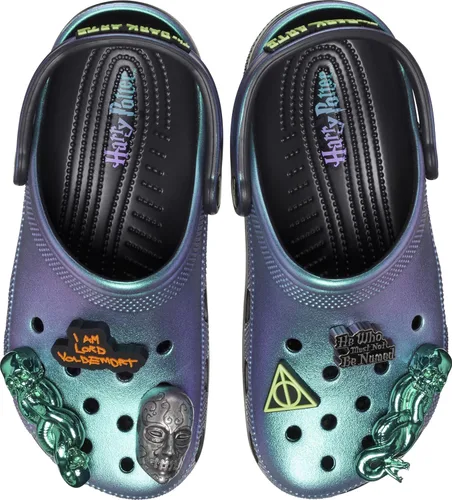 Vista 10 de Crocs Zuecos clásicos de Harry Potter para hombre Slytherin/Verde Multi