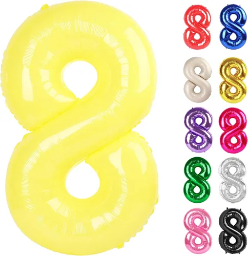 Vista 253 de Globo negro del número 0 de 40 pulgadas – globo número 0, decoraciones
