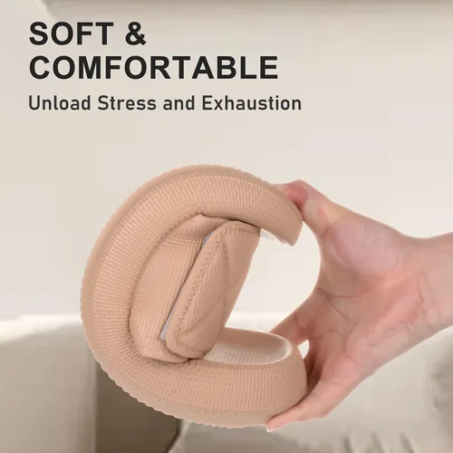 Vista 8 de kihutor Cloud Slides For Women and Men, Pillow Slippers Bathroom Slides, Soft Comfy Thick Sole Sandals Quick Drying Pillow Slides