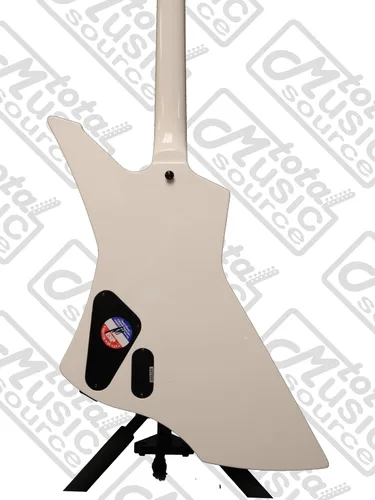Vista 5 de ESP LTD James Hetfield Signature Snakebyte - Blanco Nieve