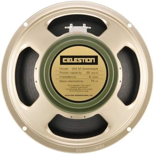 Vista 5 de Altavoz de guitarra Celestion G10 Greenback 8ohm