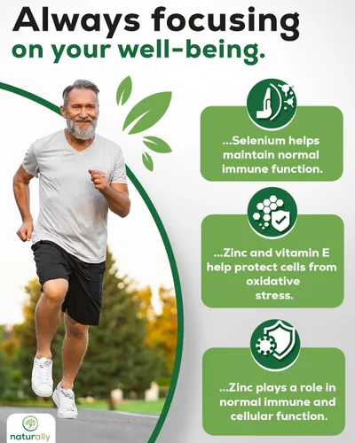 Vista 6 de Suplemento para la salud de la próstata para hombres – Saw Palmetto con semillas de calabaza, ortiga, zinc y selenio – Apoya el flujo urinario