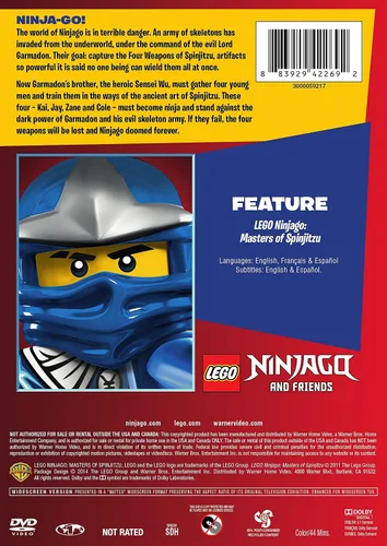 Vista 2 de LEGO Ninjago and Friends (DVD)