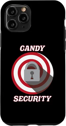 Vista 10 de iPhone 15 Candy Security Kids Parents Matching Birthday Costume Party Case