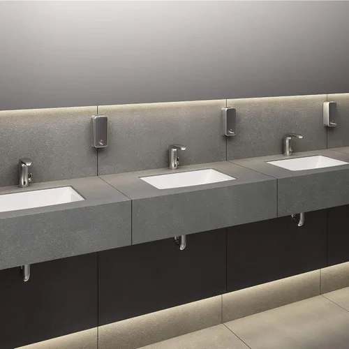 Vista 9 de American Standard 7755205.002 NextGen Selectronic Base de grifo integrada Modelo ADM LimiTemp Apagado de seguridad con flujo laminar de 1.5 GPM