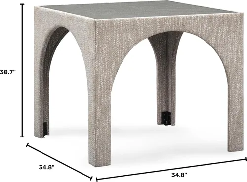 Vista 2 de Tov Furniture Mesa de juego Tomlin Beige