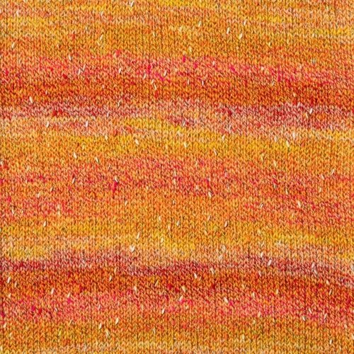 Vista 4 de Berroco - Hilo de tweed de mezcla de algodón y sésamo, colores 2025, 3.53 oz, peinado/aran (7424 - Blue Poppy)