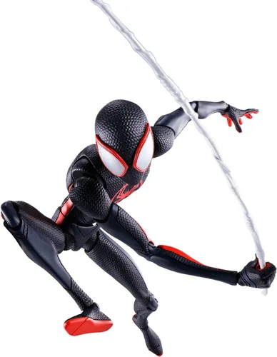Vista 11 de TAMASHII NATIONS - Spider-Man: Across The Spider-Verse - Figura de acción Araña Escarlata