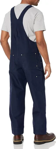Vista 2 de Carhartt - Overol con pechera de lona de ajuste relajado para hombre