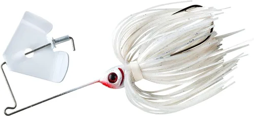 Vista 15 de Booyah Pond Magic Señuelo de pesca de róbalo con hoja giratoria para aguas pequeñas
